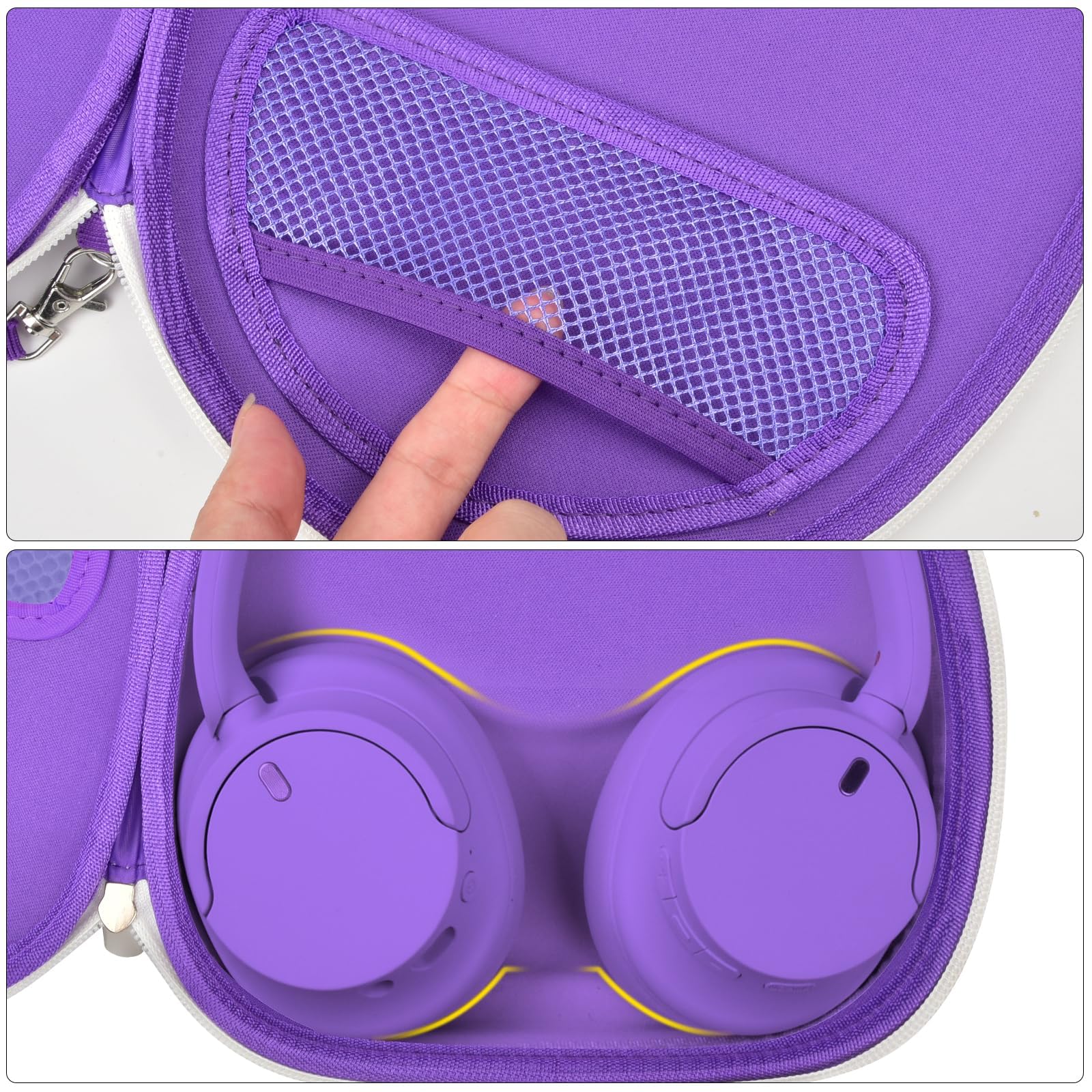 Headphone Carrying Case for Sony WH-CH720N and JBL Tune 720BT Wireless Headphones