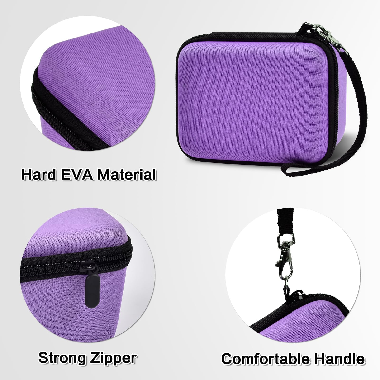 Vlogging Camera Case for 4K Digital Cameras–Portable Storage for Lens and Accessories