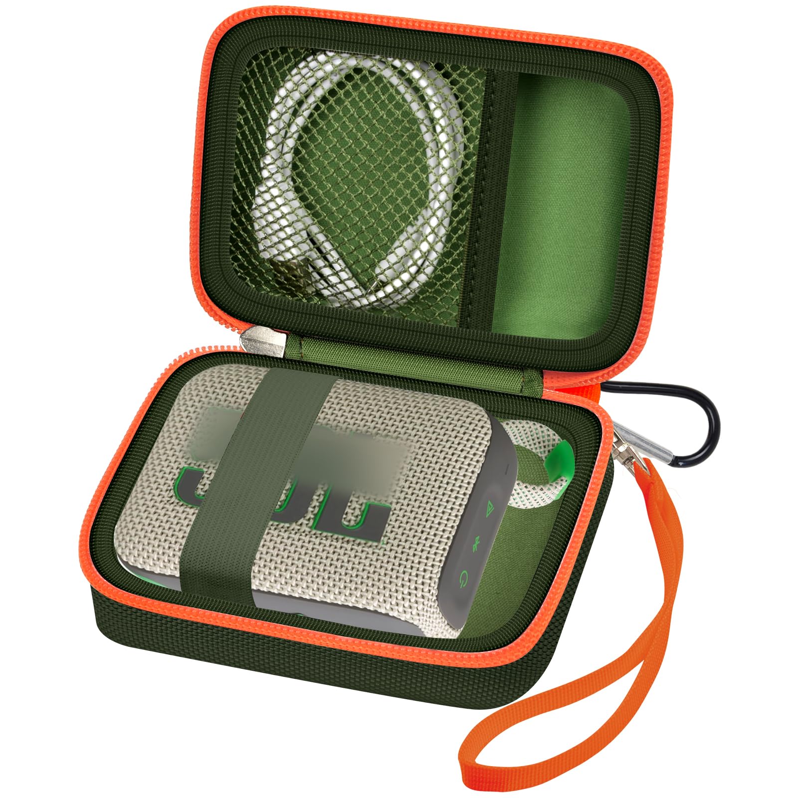 Travel Case for JBL Go 4 / Go 3 / Go 2 Speaker – Shockproof Portable Storage Organizer