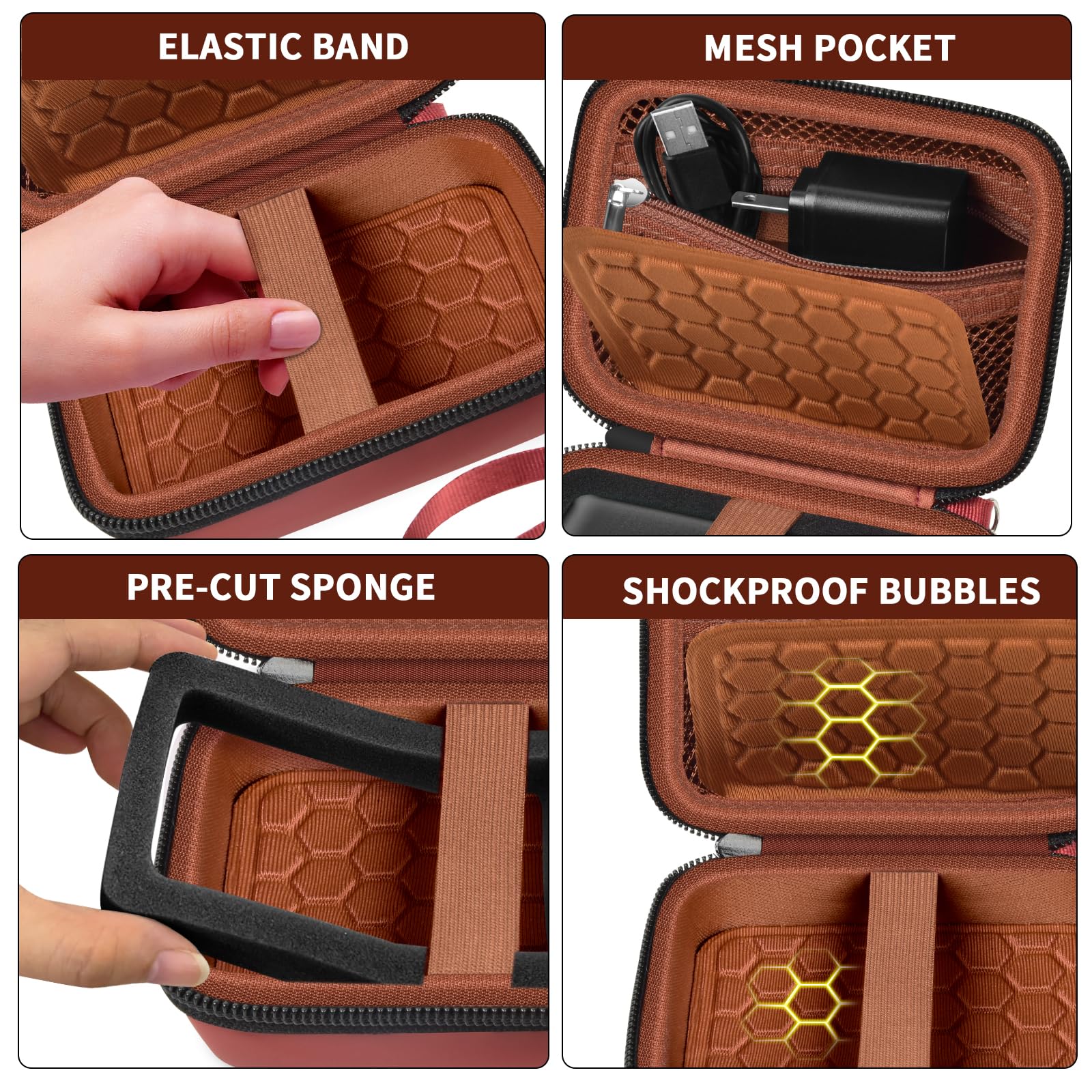 Camera Protective Travel Case For Kodak, Canon and Sony | Lightweight and Portable