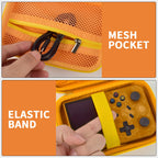 Retro Handheld Console Carrying Case for R36S / RG353V / RG353VS – Shockproof Travel Storage Bag