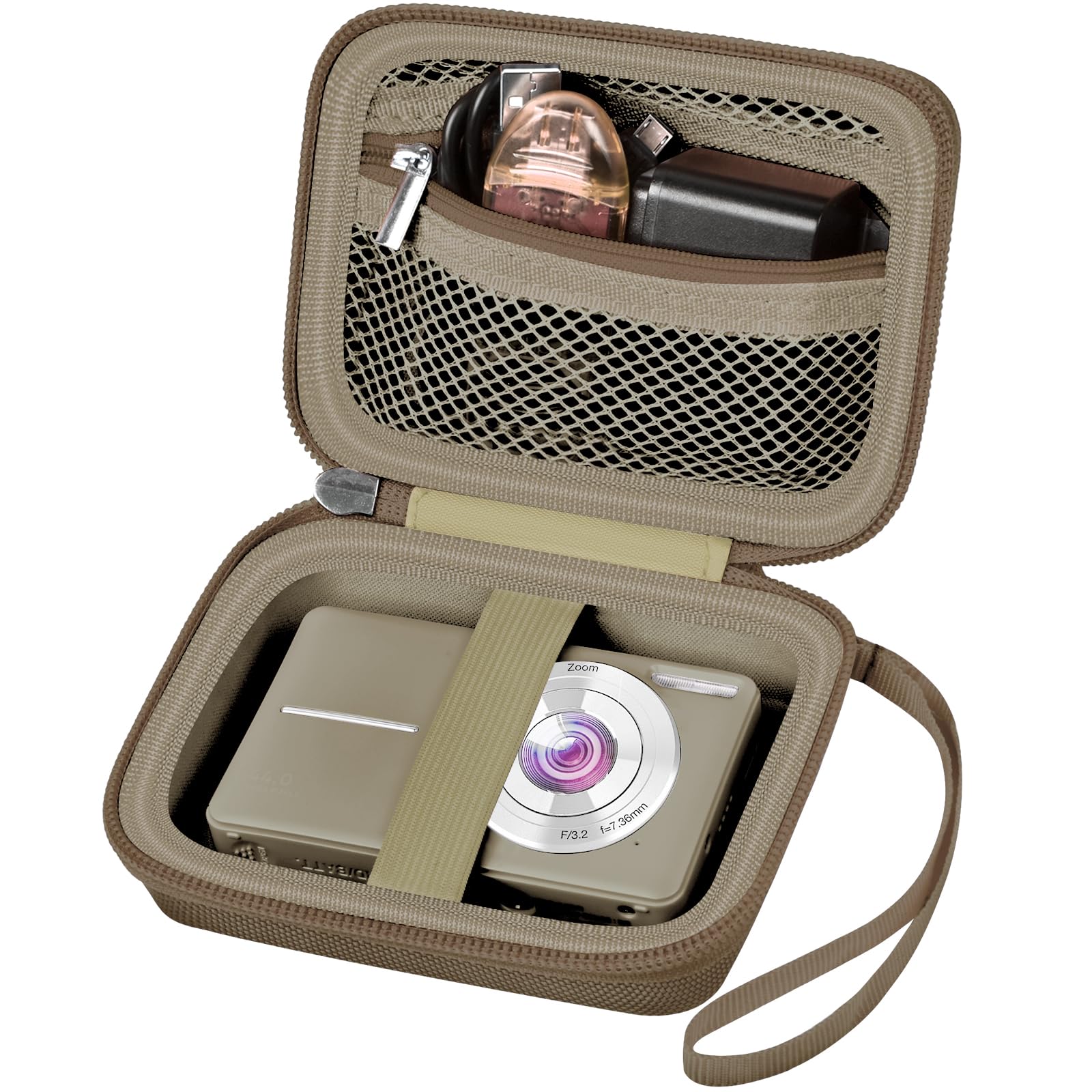 Digital Camera Case For VAHOIALD, Kodak and More | Protective Bag with SD Card Holder