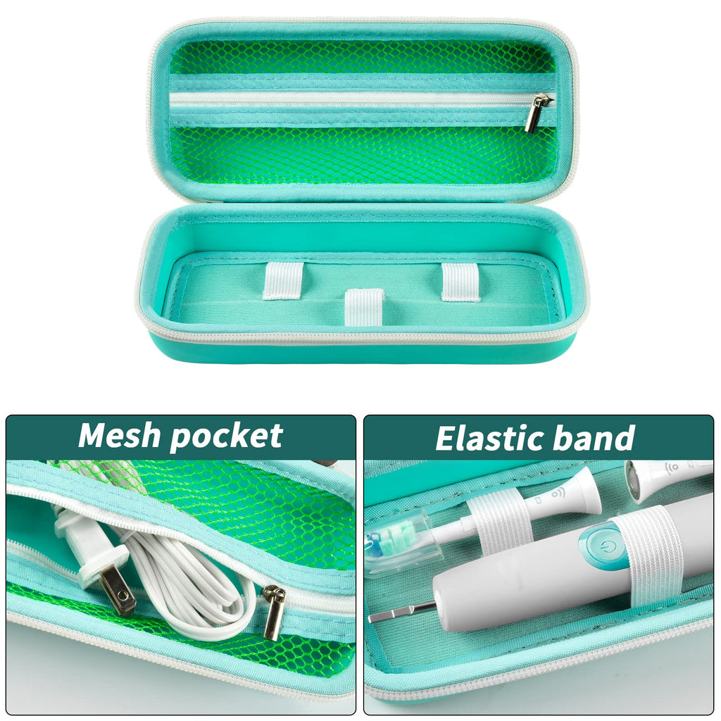 Electric Toothbrush Travel Case for Oral-B and Philips Sonicare - Waterproof Holder Bag