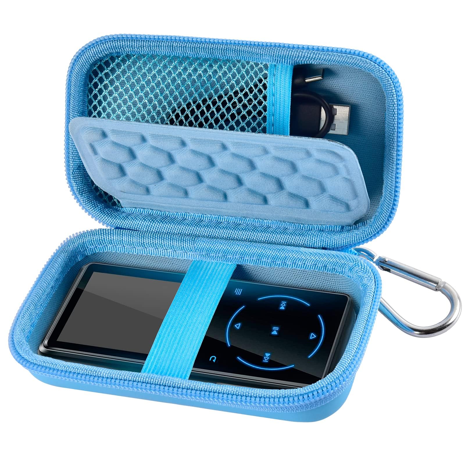 Portable MP3 / MP4 Player Case – Protective Travel Organizer for Music Players and Accessories