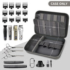 Professional Hair Clipper Travel Case – Portable Barber Organizer for Clippers, Guards and Grooming Tools
