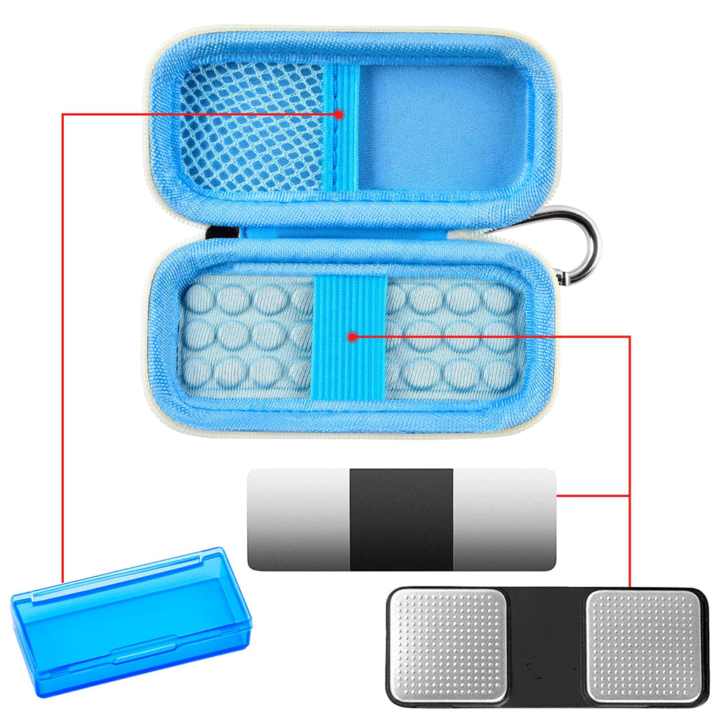 Shockproof Travel Case for KardiaMobile 6L Max – Dual EVA Protection, Use Without Removing