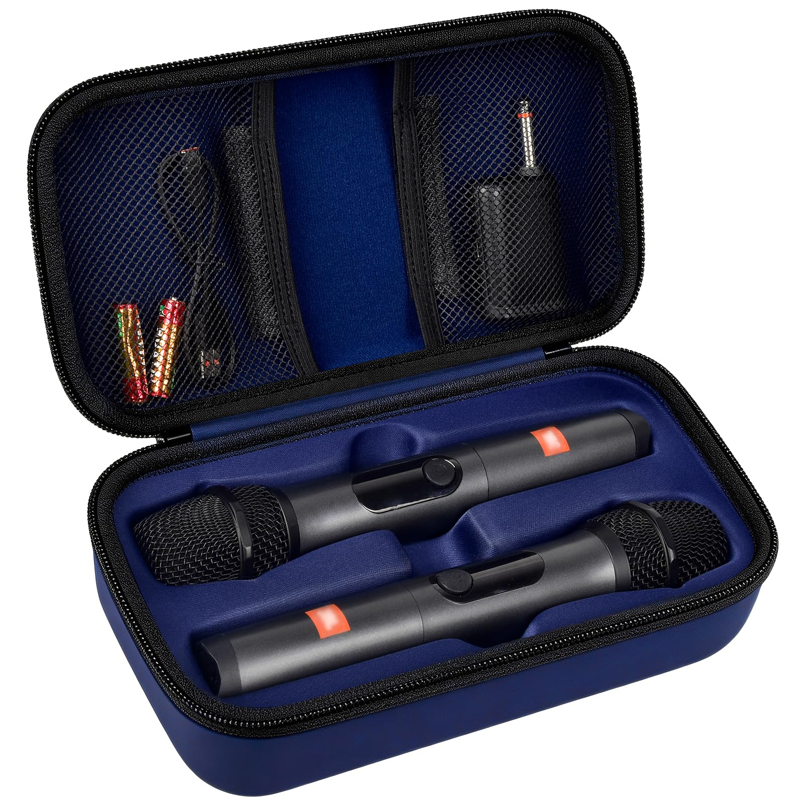 JBL Wireless Microphone Case – Shockproof Hard Shell Travel Bag For Dual Mics and Accessories
