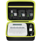 Portable Label Maker Case for P-Touch PTD220/210–Storage Organizer for Tapes and Accessories