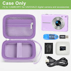 Digital Camera Case For VAHOIALD, Kodak and More | Protective Bag with SD Card Holder