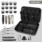 Professional Hair Clipper Travel Case – Portable Barber Organizer for Clippers, Guards and Grooming Tools