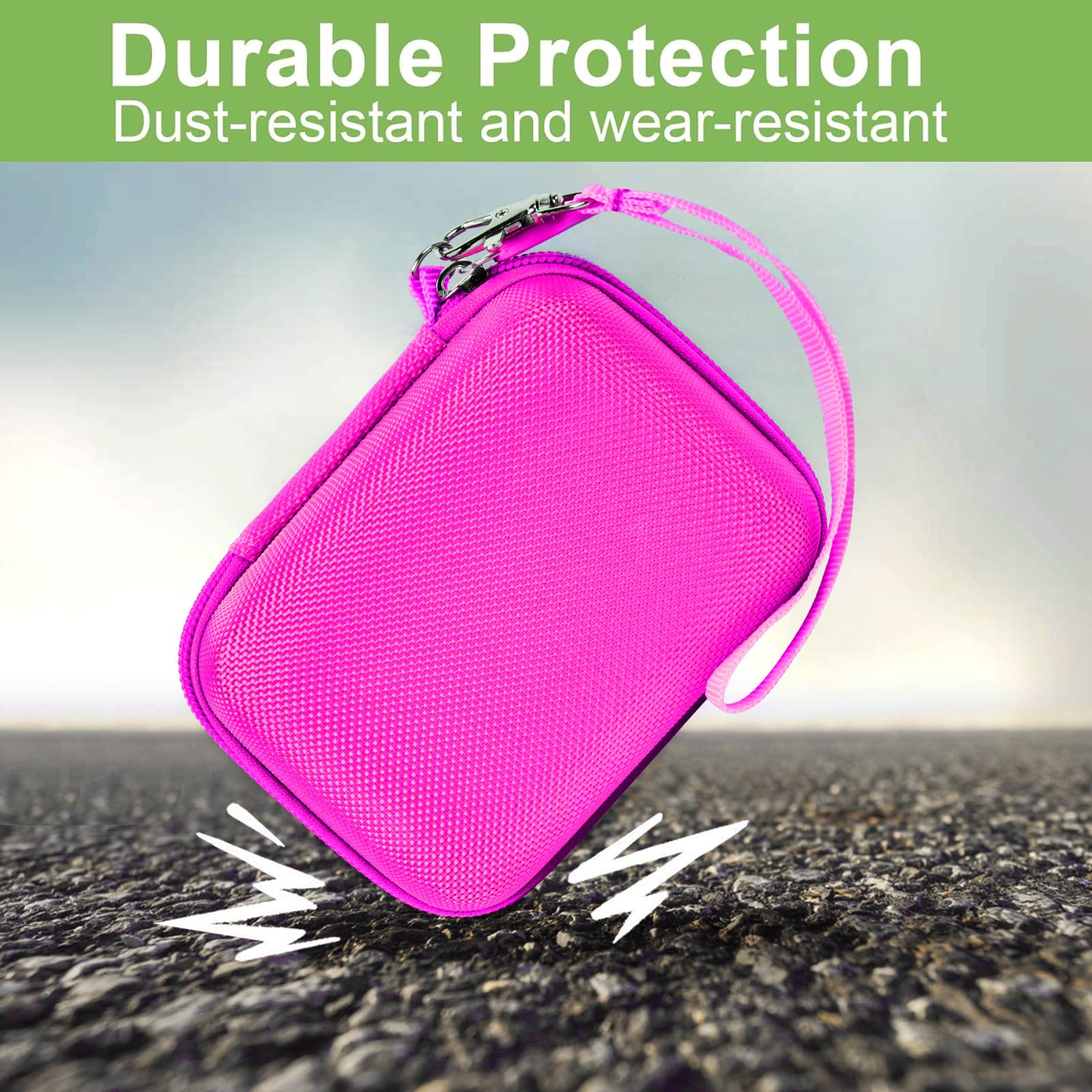 Digital Camera Case For VAHOIALD, Kodak and More | Protective Bag with SD Card Holder