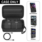 Retro Handheld Console Carrying Case for R36S / RG353V / RG353VS – Shockproof Travel Storage Bag
