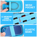 Portable SSD Case for SanDisk Extreme And Extreme PRO, Hard Shell Travel Storage  with SD Card Holder