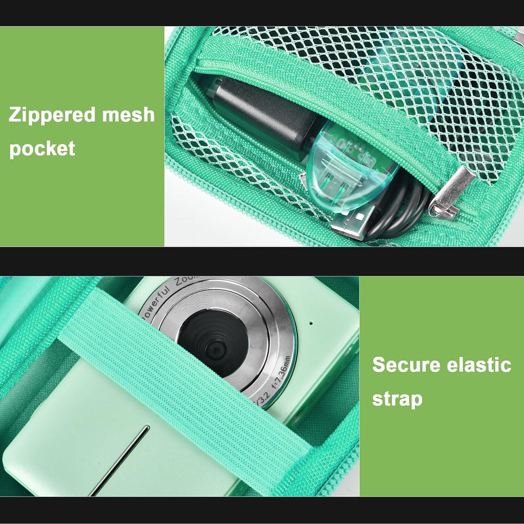 Digital Camera Case For VAHOIALD, Kodak and More | Protective Bag with SD Card Holder