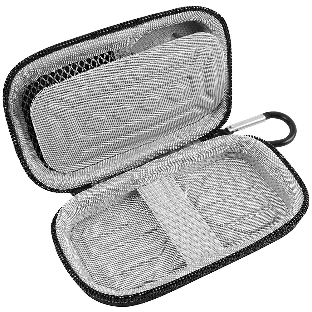 Portable SSD Case for SanDisk Extreme And Extreme PRO, Hard Shell Travel Storage  with SD Card Holder