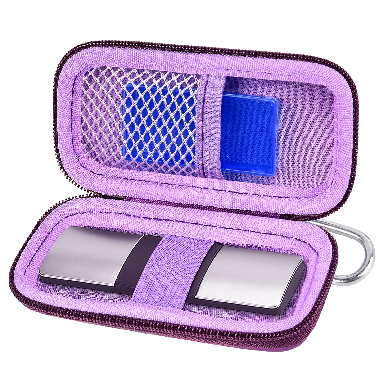 Shockproof Travel Case for KardiaMobile 6L Max – Dual EVA Protection, Use Without Removing