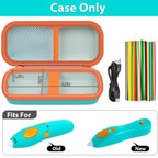 Travel Case for 3Doodler Start+ 3D Printing Pen – Portable Organizer for Pen, Filaments and Charger