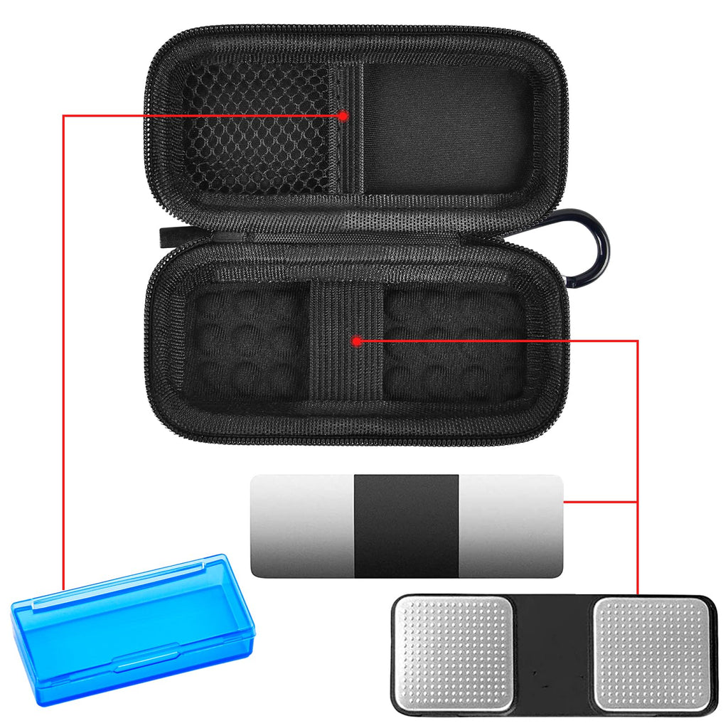 Shockproof Travel Case for KardiaMobile 6L Max – Dual EVA Protection, Use Without Removing