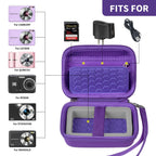 Camera Protective Travel Case For Kodak, Canon and Sony | Lightweight and Portable