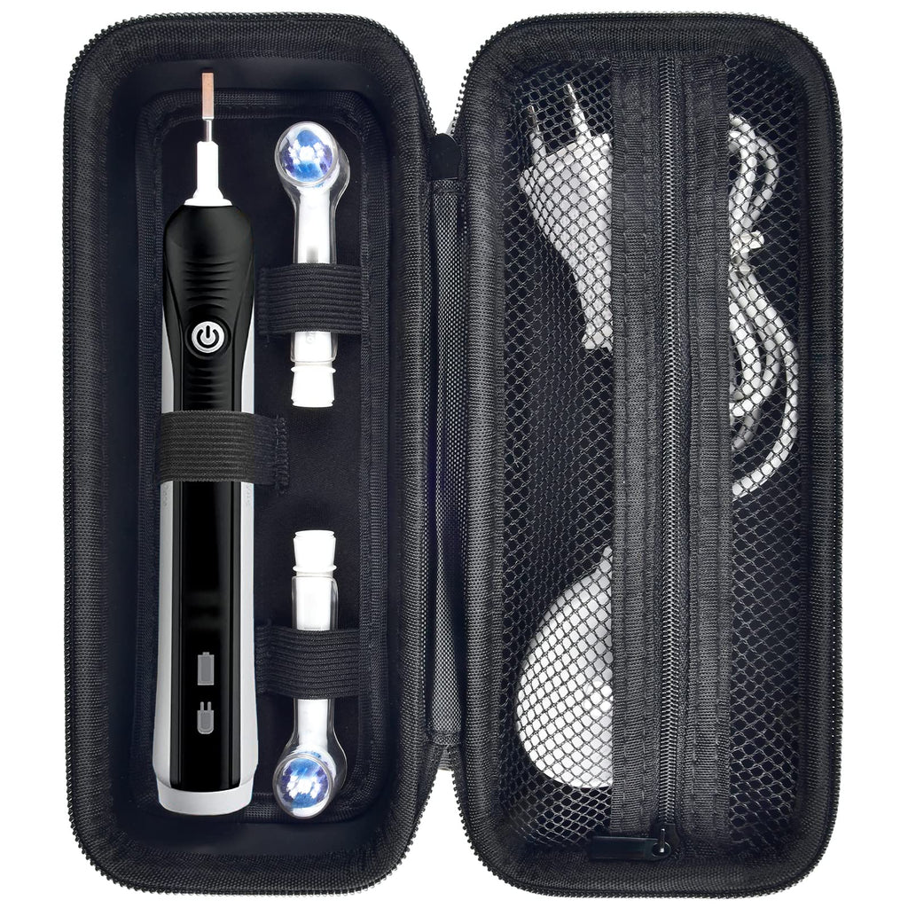 Electric Toothbrush Travel Case for Oral-B and Philips Sonicare - Waterproof Holder Bag