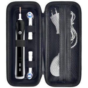 Electric Toothbrush Travel Case for Oral-B and Philips Sonicare - Waterproof Holder Bag