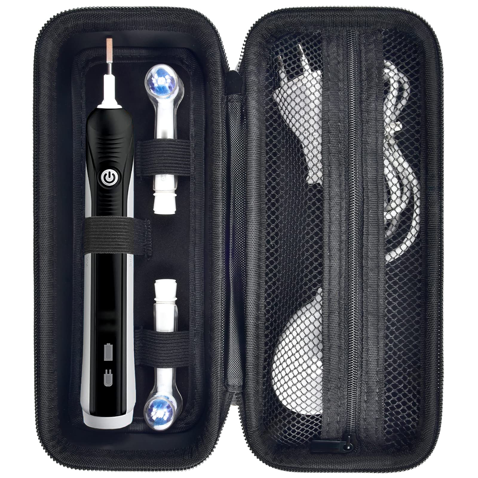 Electric Toothbrush Travel Case for Oral-B and Philips Sonicare - Waterproof Holder Bag