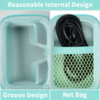Portable Charger Case for Mini Power Bank, Hard Shell Travel Storage Bag with Cable Pocket