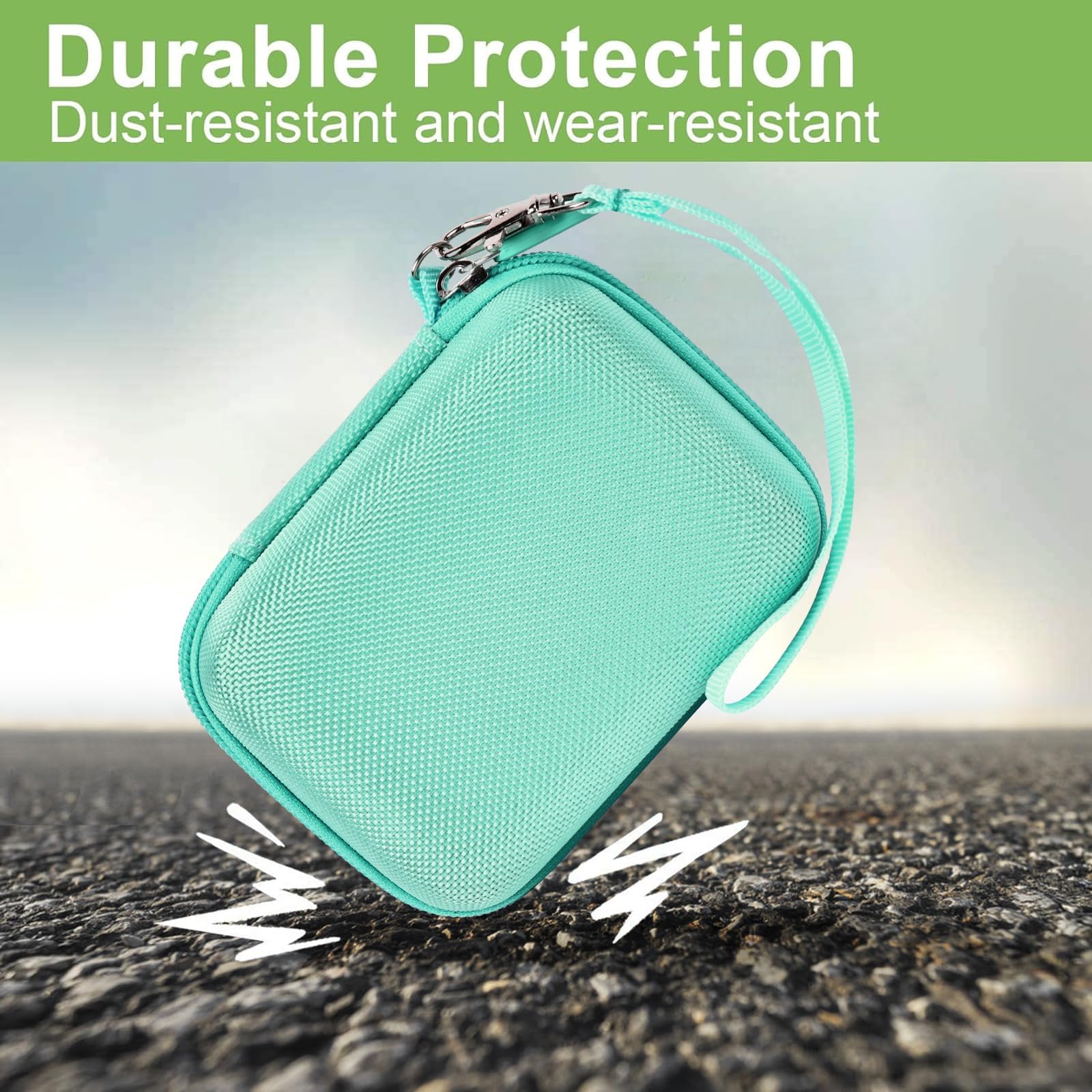 Digital Camera Case For VAHOIALD, Kodak and More | Protective Bag with SD Card Holder