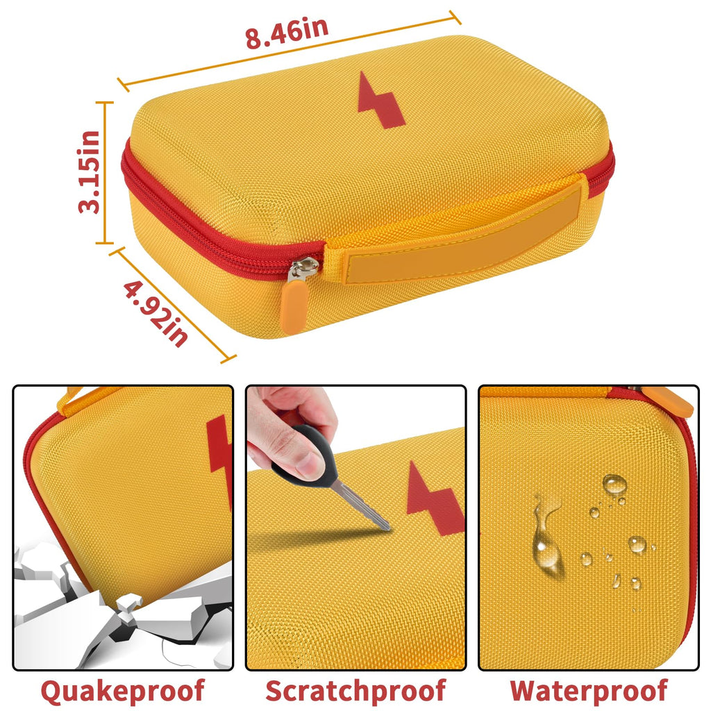 Hard Carrying Case for Fluke Digital Multimeter – Protective Travel Organizer for Meter and Test Leads