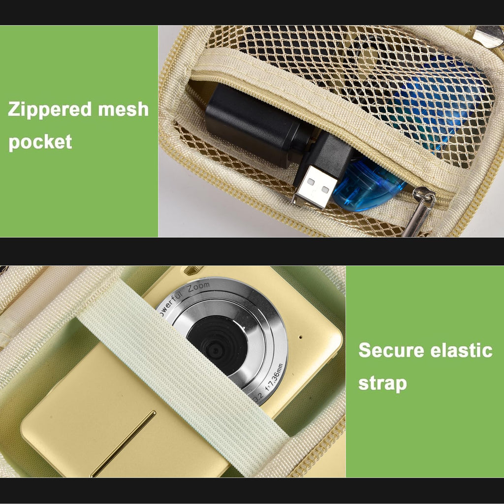 Digital Camera Case For VAHOIALD, Kodak and More | Protective Bag with SD Card Holder