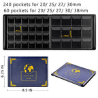 300 Pocket Coin Collection Album – Protective Coin Storage Book for Collectors