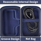 Portable Charger Case for Mini Power Bank, Hard Shell Travel Storage Bag with Cable Pocket