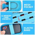 Portable SSD Case for SanDisk Extreme And Extreme PRO, Hard Shell Travel Storage  with SD Card Holder