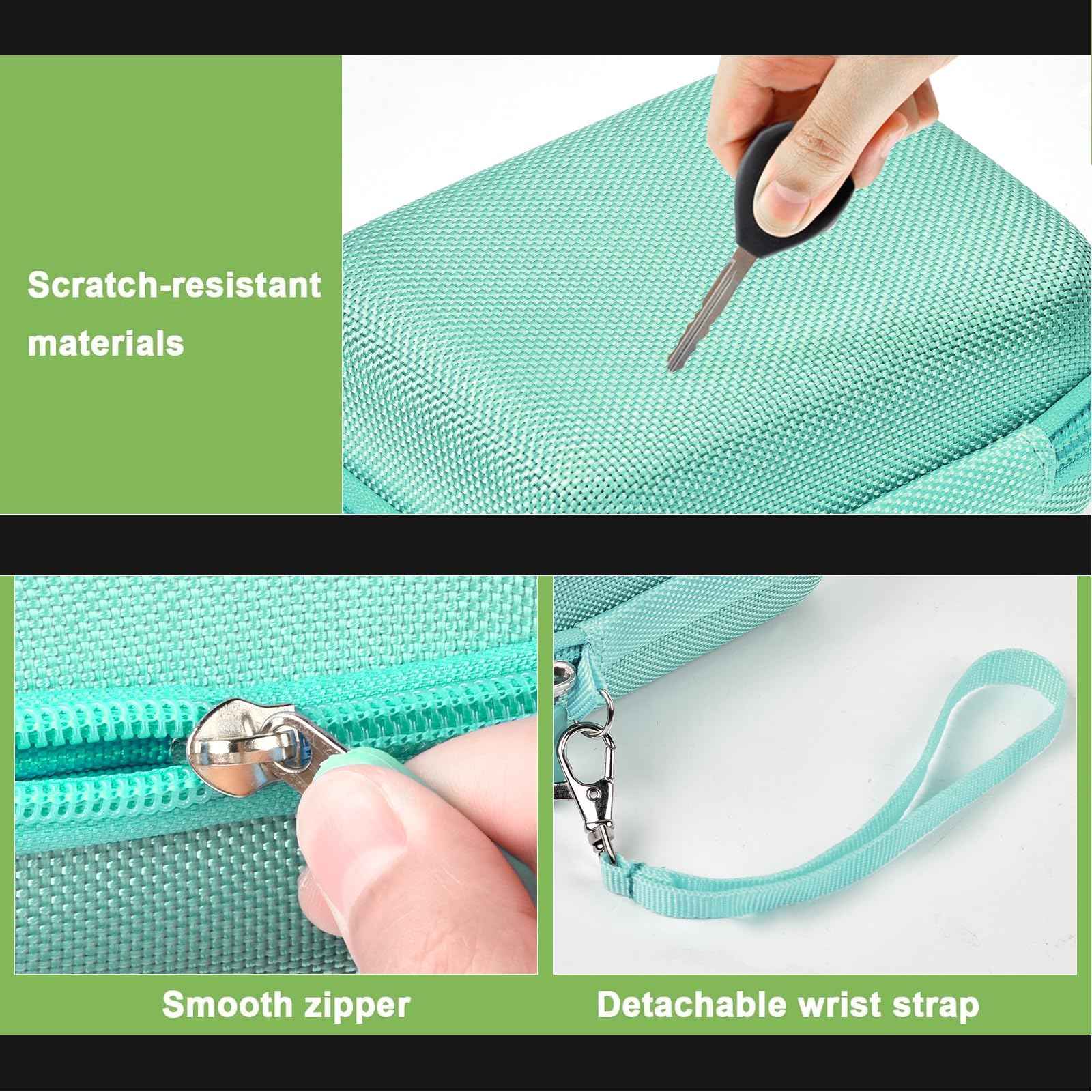 Digital Camera Case For VAHOIALD, Kodak and More | Protective Bag with SD Card Holder