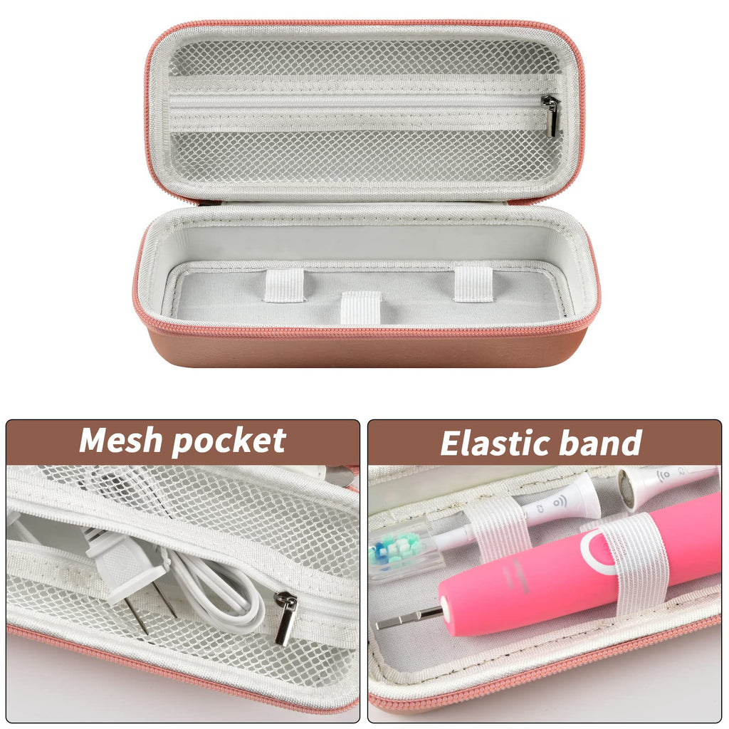 Electric Toothbrush Travel Case for Oral-B and Philips Sonicare - Waterproof Holder Bag