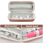 Electric Toothbrush Travel Case for Oral-B and Philips Sonicare - Waterproof Holder Bag