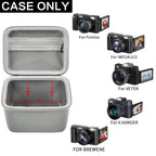 Vlogging Camera Case for 4K Digital Cameras–Portable Storage for Lens and Accessories
