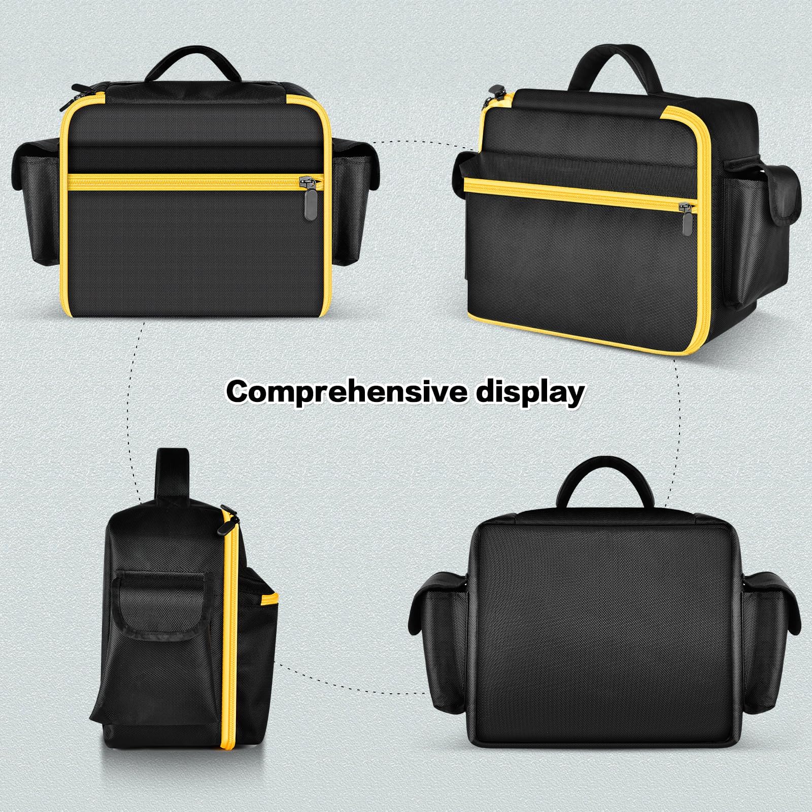 Portable Air Compressor Bag for DEWALT 20V MAX DCC020IB Tire Inflator and Accessories