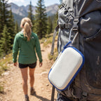 Portable SSD Case for SanDisk Extreme And Extreme PRO, Hard Shell Travel Storage  with SD Card Holder