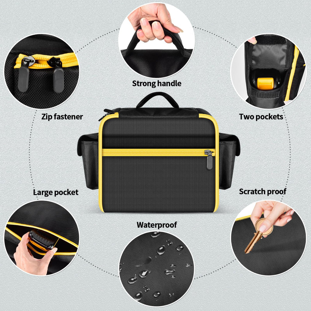 Portable Air Compressor Bag for DEWALT 20V MAX DCC020IB Tire Inflator and Accessories